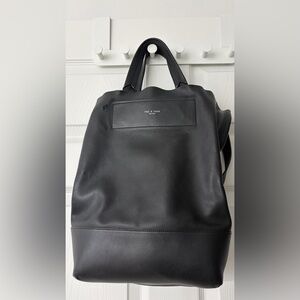 Rag & Bone Sleek Black Leather Tote